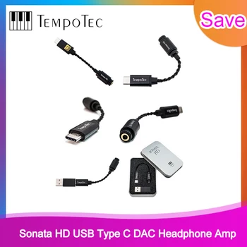 Portable Headphone Amplifier TempoTec USB Type C DAC Headphone Amp for Android/Windows/MacOSX System Smartphone Laptop Sonata HD
Portable Headphone Amplifier TempoTec USB Type C DAC Headphone Amp for Android/Windows/MacOSX System Smartphone Laptop Sonata HD