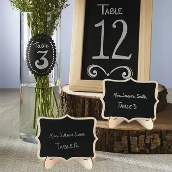 20pcs Mini Blackboard New and High Quality Wooden Number Message Signs Creative and Unique Chalkboard for Wedding Table
20pcs Mini Blackboard New and High Quality Wooden Number Message Signs Creative and Unique Chalkboard for Wedding Table