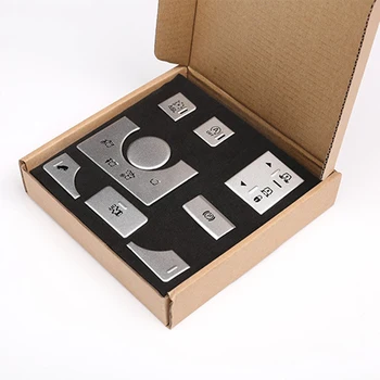 9pcs/set Car Button sticker Aluminum alloy Center Console Frame Replacement Parts
9pcs/set Car Button sticker Aluminum alloy Center Console Frame Replacement Parts