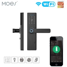 Moes Tuya WiFi Multiple Unlocking Fingerprint Lock, Security Intelligent Smart Lock With Smart Life APP Password RFID Door Lock
Moes Tuya WiFi Multiple Unlocking Fingerprint Lock, Security Intelligent Smart Lock With Smart Life APP Password RFID Door Lock