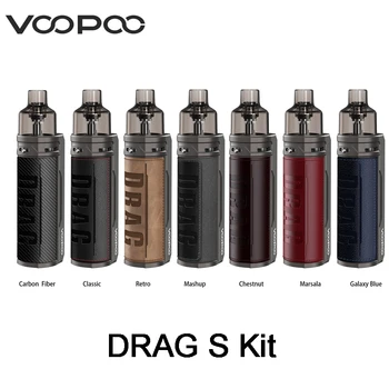 Original VOOPOO DRAG S Mod Pod Kit 2500mAh built-in battery & 4.5ml cartridge fit PnP VM5 coil Electronic Cigarette Vaporizer
Original VOOPOO DRAG S Mod Pod Kit 2500mAh built-in battery & 4.5ml cartridge fit PnP VM5 coil Electronic Cigarette Vaporizer