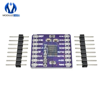 Analog-to-Digital ADC 24 Bit A/D Converter Sensor Module I2C IIC SPI Low Power 24 Bit Board For Temperature Measurement
Analog-to-Digital ADC 24 Bit A/D Converter Sensor Module I2C IIC SPI Low Power 24 Bit Board For Temperature Measurement