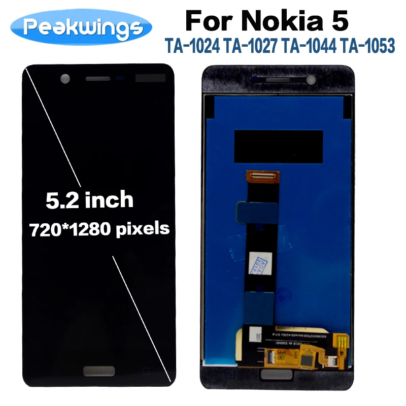 100% Tested LCD Display For Nokia 5 TA-1024 TA-1027 TA-1044 TA-1053 LCD Screen With Touch Sensor Assembly
100% Tested LCD Display For Nokia 5 TA-1024 TA-1027 TA-1044 TA-1053 LCD Screen With Touch Sensor Assembly