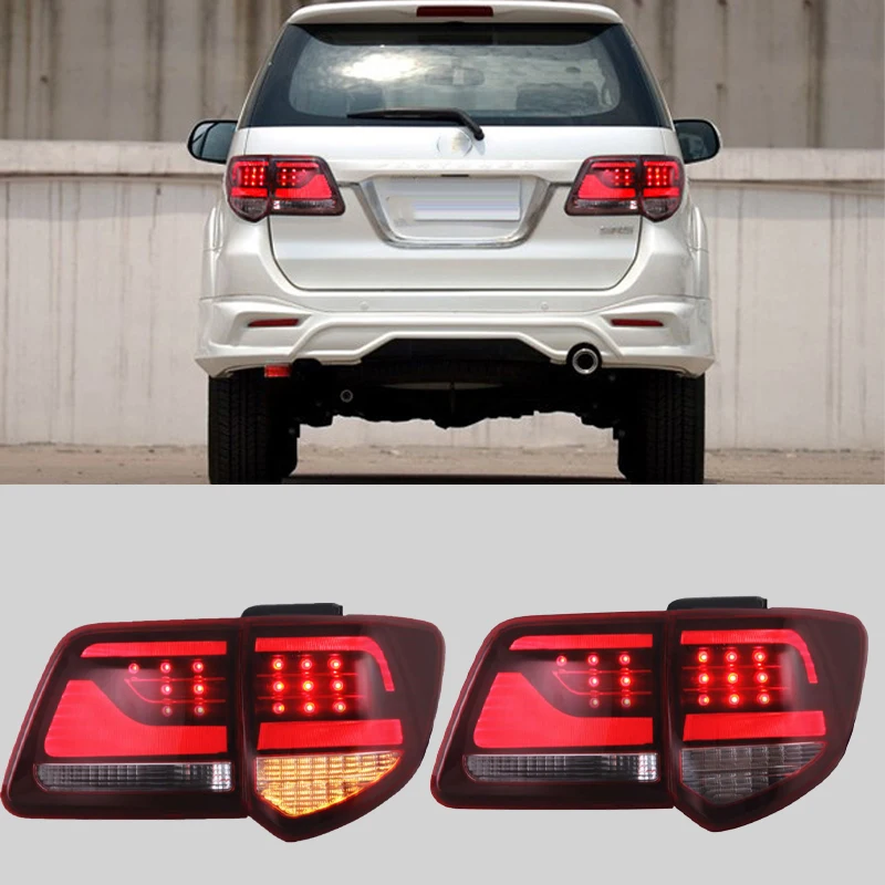 Car LED Tail Light Assembly 2012-2015 for Toyota FORTUNER Runner Car Accessories Modification LED Rear Taillight Signal Light
Car LED Tail Light Assembly 2012-2015 for Toyota FORTUNER Runner Car Accessories Modification LED Rear Taillight Signal Light