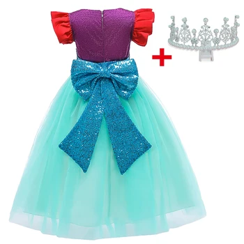 New princess queen birthday party role play sequins big bow long dress flower girl Wedding Formal Eucharist party evening dress
New princess queen birthday party role play sequins big bow long dress flower girl Wedding Formal Eucharist party evening dress