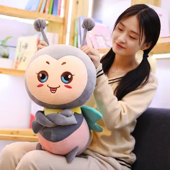 Kawaii Honeybee Plush Toy Lovely Bee with Wings Soft Stuffed Baby Dolls Children Appease Dolls Kids Birthday Gift
Kawaii Honeybee Plush Toy Lovely Bee with Wings Soft Stuffed Baby Dolls Children Appease Dolls Kids Birthday Gift