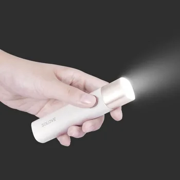 Mijia Youpin Solove X3 USB Rechargeable Brightness EDC Flashlight 3000mAh Power Bank Portable Mini LED Torch
Mijia Youpin Solove X3 USB Rechargeable Brightness EDC Flashlight 3000mAh Power Bank Portable Mini LED Torch