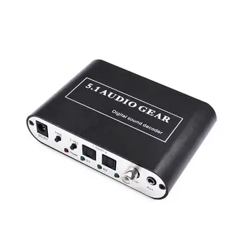 5.1 CH audio decoder SPDIF Coaxial to RCA DTS AC3 Optical digital Amplifier Analog Converte amplifier HD Audio Rush
5.1 CH audio decoder SPDIF Coaxial to RCA DTS AC3 Optical digital Amplifier Analog Converte amplifier HD Audio Rush