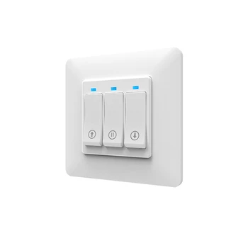 MoesHouse WS-EUY-C WiFi Smart Push Button Curtain Roller Blinds Shutter Switch Tuya Remote Control Motorized Motor Works
MoesHouse WS-EUY-C WiFi Smart Push Button Curtain Roller Blinds Shutter Switch Tuya Remote Control Motorized Motor Works