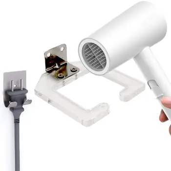 Wall-Mounted Hair Dryer Holder High Quality Bathroom Shelf Storage Hairdryer Holder Rack Organizer For HairdryerFor Bathroom 
Wall-Mounted Hair Dryer Holder High Quality Bathroom Shelf Storage Hairdryer Holder Rack Organizer For HairdryerFor Bathroom