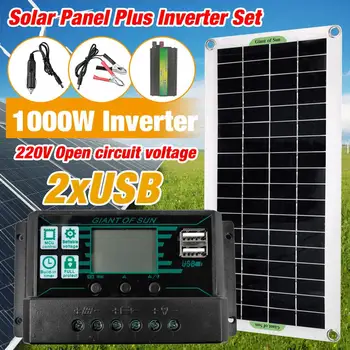 1000W Solar Panel Plus Inverter System Powerful Conversion Efficiency For Home Dual USB Charging
1000W Solar Panel Plus Inverter System Powerful Conversion Efficiency For Home Dual USB Charging