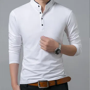 2020 Summer Fashion Brand Polo Shirt Mens Stand Collar Trends Tops Street Wear Mercerized Cotton Long Sleeve Polos Mens Clothing
2020 Summer Fashion Brand Polo Shirt Mens Stand Collar Trends Tops Street Wear Mercerized Cotton Long Sleeve Polos Mens Clothing