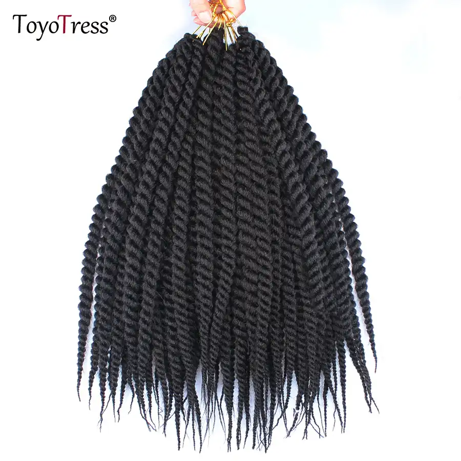 Havana Twist Crochet Braiding Hair 12strands Pack Synthetic Hair
