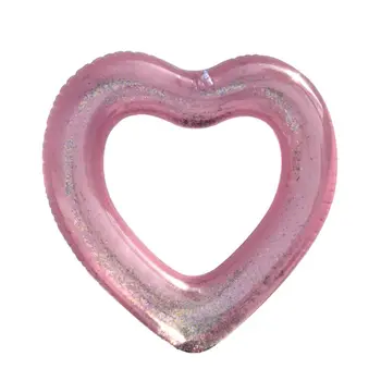 Love Heart Inflatable Pool Rose Gold Glitter Swim Ring Swimming Tool 
Love Heart Inflatable Pool Rose Gold Glitter Swim Ring Swimming Tool