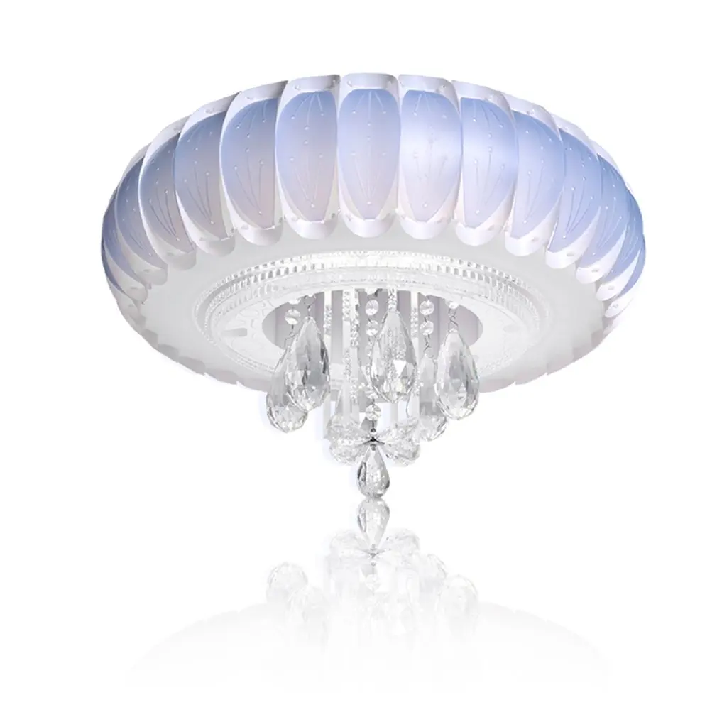 24W 5730 LED Ceiling Light Carved Design with High Grade Crystal Glass Suitable for Bedroom Living Room
24W 5730 LED Ceiling Light Carved Design with High Grade Crystal Glass Suitable for Bedroom Living Room
