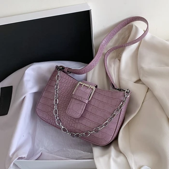 SWDF Belt Design Small Chain Crocodile Pattern PU Leather Crossbody Bags For Women 2020 Shoulder Handbags Lady Cross Body Bag
SWDF Belt Design Small Chain Crocodile Pattern PU Leather Crossbody Bags For Women 2020 Shoulder Handbags Lady Cross Body Bag