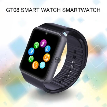 Willkey GT08 Smart Watch Clock Sim Card Push Message Bluetooth Connectivity Sweatproof Touchscreen with Camera TF/SIM Card Slot
Willkey GT08 Smart Watch Clock Sim Card Push Message Bluetooth Connectivity Sweatproof Touchscreen with Camera TF/SIM Card Slot