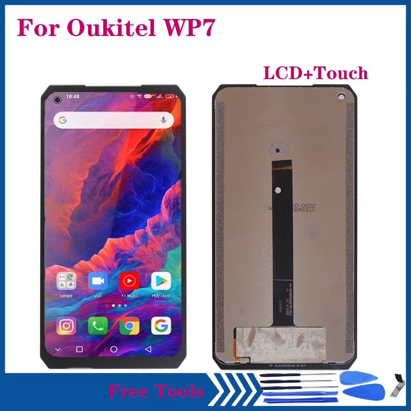 Original Display For Oukitel WP7 LCD Display Touch Screen Digitizer Assembly Replacement Repair Kit
Original Display For Oukitel WP7 LCD Display Touch Screen Digitizer Assembly Replacement Repair Kit