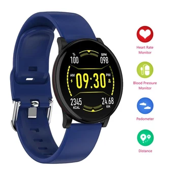Waterproof Smart Watch Bluetooth Sync Information Heart Rate Monitor With Information Reminder Alarm Vibration Wearable Device 
Waterproof Smart Watch Bluetooth Sync Information Heart Rate Monitor With Information Reminder Alarm Vibration Wearable Device