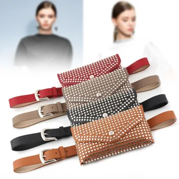 Newly Women Lady Waist Bag with Adjustable Belt Studded Pouch for Mobile Phone Keys m99
Newly Women Lady Waist Bag with Adjustable Belt Studded Pouch for Mobile Phone Keys m99