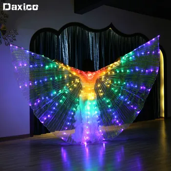 Adult Dancer Belly Dance Wings LED Belly Dance Costume LED ISIS Wings Adult Belly Dance Professional Accessory with Sticks Props
Adult Dancer Belly Dance Wings LED Belly Dance Costume LED ISIS Wings Adult Belly Dance Professional Accessory with Sticks Props