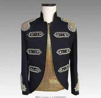 Fashion European Drama Court Men Suits Slim Fit Rhinestone Party Suit Jacket Celebration Performance Wear Men Stage Tuxedo S-3XL
Fashion European Drama Court Men Suits Slim Fit Rhinestone Party Suit Jacket Celebration Performance Wear Men Stage Tuxedo S-3XL