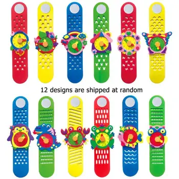 Handmade Watch Toys Kindergarten Children DIY Pasted EVA Watch Educational Puzzle Toys Fashionable Parent-child Interactive
Handmade Watch Toys Kindergarten Children DIY Pasted EVA Watch Educational Puzzle Toys Fashionable Parent-child Interactive