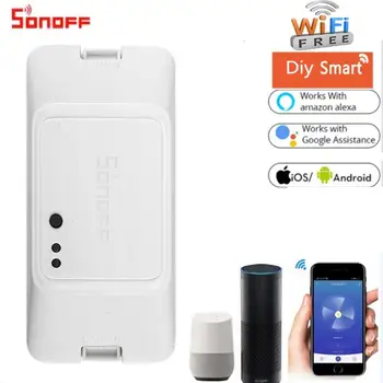 Sonoff BASICZBR3 ZigBee Switch Module WiFi Wireless Vocie Control Via Alexa SmartThings Hub Smart Home APP Remote US
Sonoff BASICZBR3 ZigBee Switch Module WiFi Wireless Vocie Control Via Alexa SmartThings Hub Smart Home APP Remote US