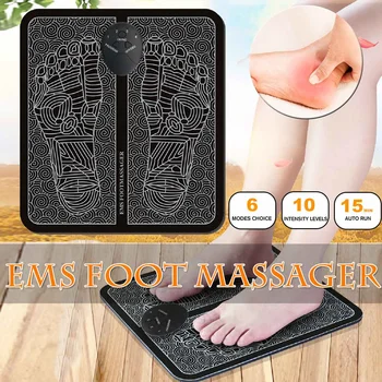 USB Electric EMS Foot Muscle Massage-Pulse 6Modes Massager Foot Mat for Promoting Blood Circulation Relaxing Pressure Muscle
USB Electric EMS Foot Muscle Massage-Pulse 6Modes Massager Foot Mat for Promoting Blood Circulation Relaxing Pressure Muscle