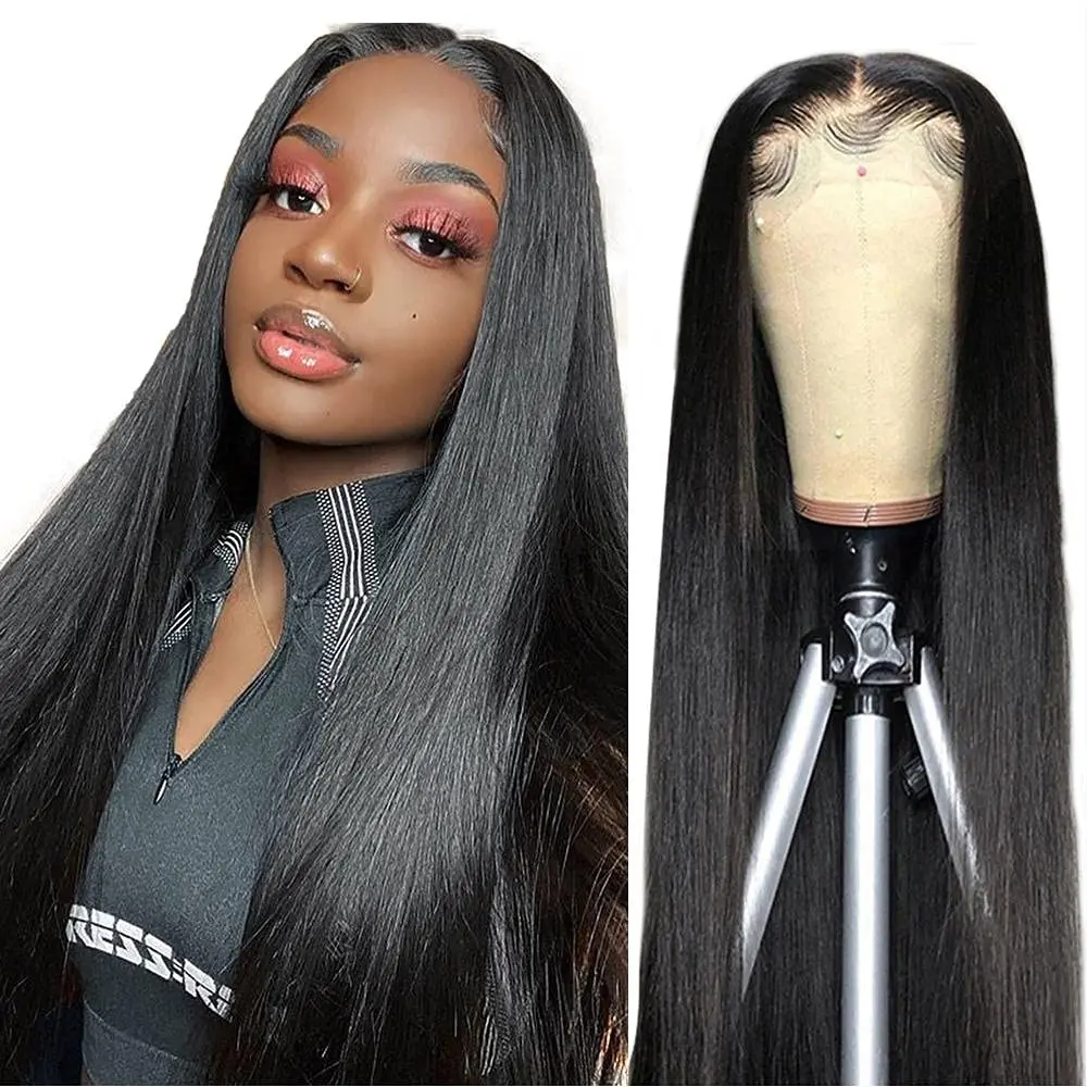 Straight Lace Front Human Hair Wigs For Women 13x4 Lace Frontal Wig Malaysian 24 inch Long 4X4 Lace Closure Wig Glueless Remy
Straight Lace Front Human Hair Wigs For Women 13x4 Lace Frontal Wig Malaysian 24 inch Long 4X4 Lace Closure Wig Glueless Remy