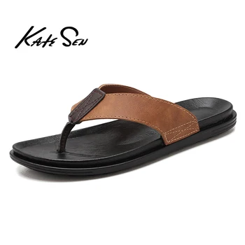 KATESEN New Arrival Summer Men Flip Flops High Quality Beach Sandals Non-slip Male Slippers Zapatos Hombre Casual Shoes Men 
KATESEN New Arrival Summer Men Flip Flops High Quality Beach Sandals Non-slip Male Slippers Zapatos Hombre Casual Shoes Men