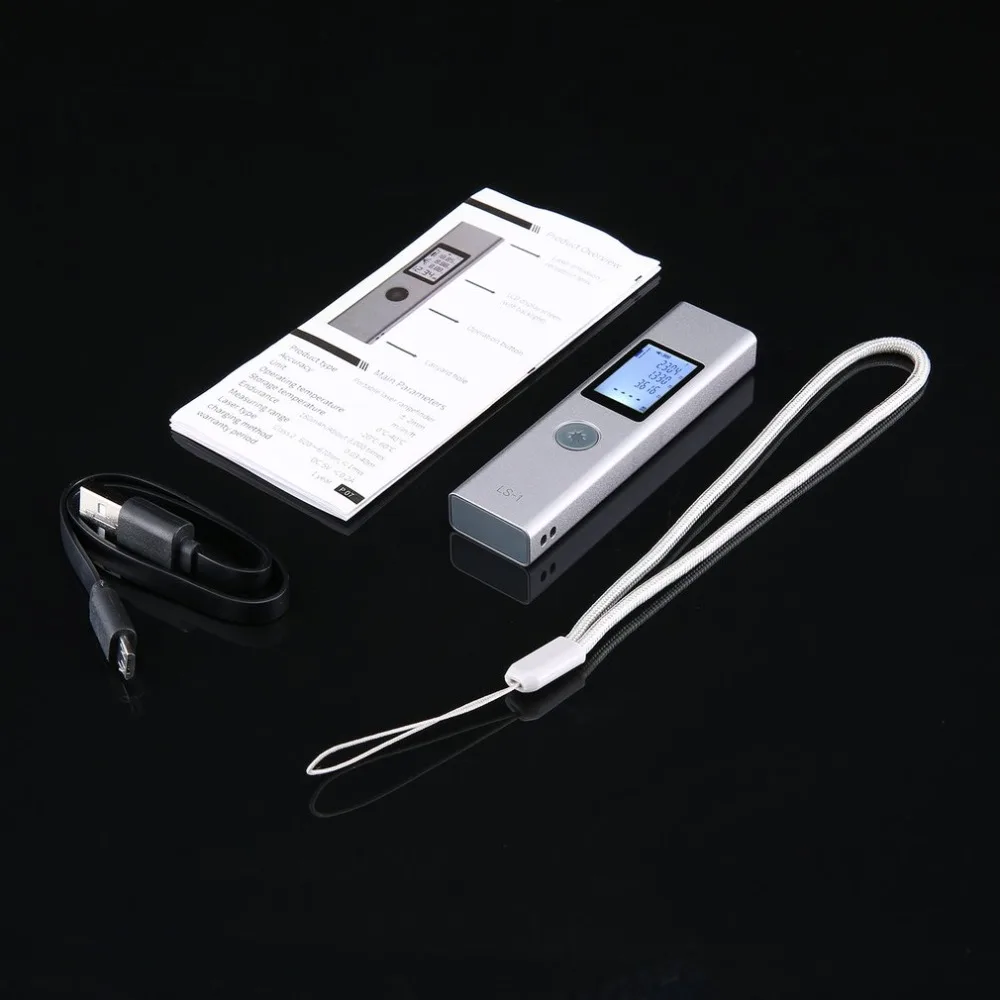 LS1 40m One Piece Mini Digital Handheld Laser Distance Meter Rangefinders Diastimeter Area Volumn Range Finder Pen Measure
LS1 40m One Piece Mini Digital Handheld Laser Distance Meter Rangefinders Diastimeter Area Volumn Range Finder Pen Measure