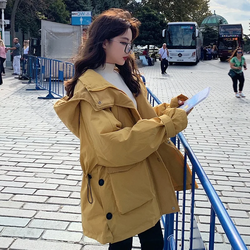Photo Shoot Main Push INS Yellow Hooded Handsome Stand Collar Drawstring Waist Hugging Workwear down Coat Cotton Overcoat Women'
Photo Shoot Main Push INS Yellow Hooded Handsome Stand Collar Drawstring Waist Hugging Workwear down Coat Cotton Overcoat Women'