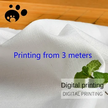 Private custom printed slub fabric clothing DIY / Lolita / digital printing free design fabric pattern
Private custom printed slub fabric clothing DIY / Lolita / digital printing free design fabric pattern