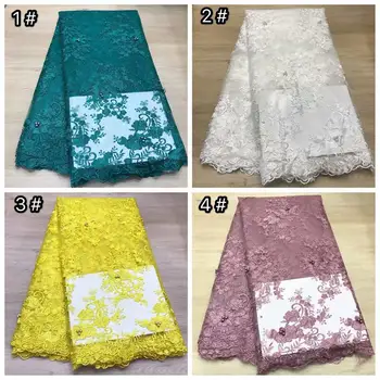 African Beaded 3D Flowers Tulle Lace Fabric 2019 African French Lace Fabric High Quality Nigerian Embroidery Tulle French Lace
African Beaded 3D Flowers Tulle Lace Fabric 2019 African French Lace Fabric High Quality Nigerian Embroidery Tulle French Lace