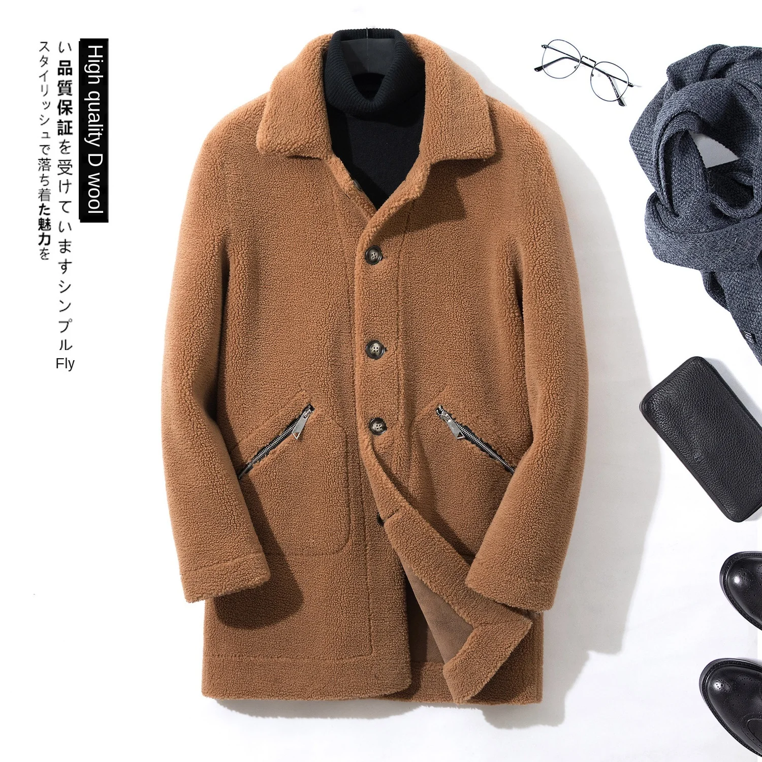 2019 Autumn Clothing Long Fund Loose Coat Stand Lead Loose Coat Two-sided Clothes Jacket Loose Coat
2019 Autumn Clothing Long Fund Loose Coat Stand Lead Loose Coat Two-sided Clothes Jacket Loose Coat
