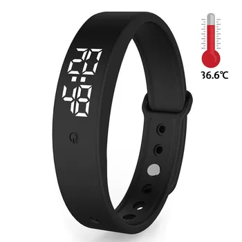 V9 Smart Bracelet With Body Temperature Monitoring Precise Display Smart Band Vibration reminder Smart Clock Smart Wristband
V9 Smart Bracelet With Body Temperature Monitoring Precise Display Smart Band Vibration reminder Smart Clock Smart Wristband