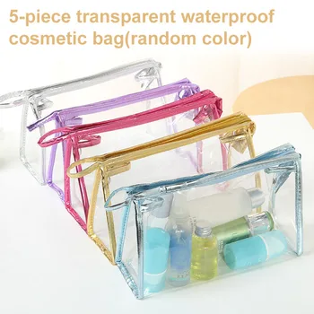 High Quality Fashion 5 Pcs Transparent Waterproof Cosmetic Bag PVC Vinyl Zippered Wash Bag Vacation Bathroom NShopping
High Quality Fashion 5 Pcs Transparent Waterproof Cosmetic Bag PVC Vinyl Zippered Wash Bag Vacation Bathroom NShopping