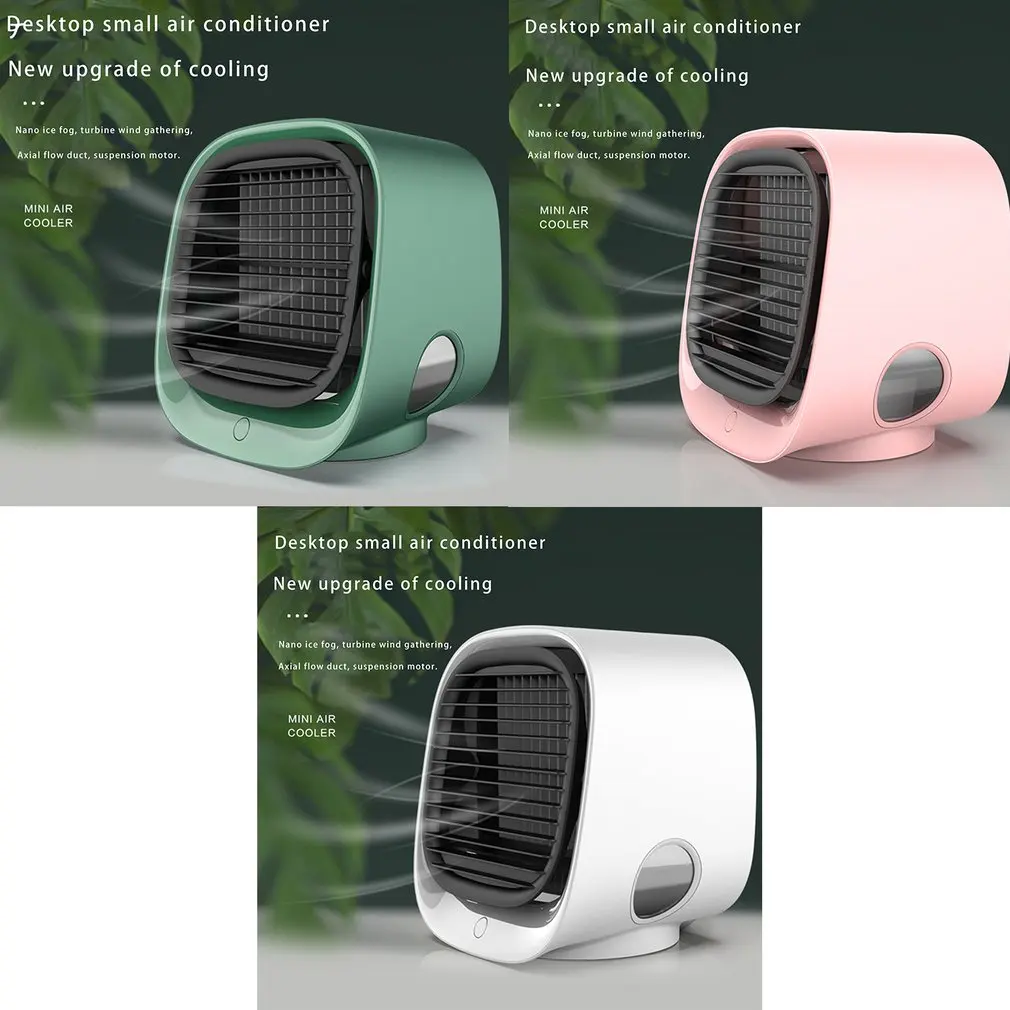 Mini Portable Air Conditioner Multi-function Humidifier Purifier with Night Light Mini USB Water Cooling Fan Humidifier Purifier
Mini Portable Air Conditioner Multi-function Humidifier Purifier with Night Light Mini USB Water Cooling Fan Humidifier Purifier