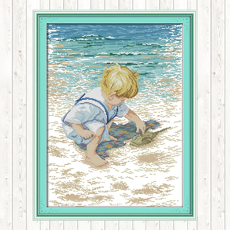 The Little Boy 14CT 11CT Counted and Stamped DMC Cotton Thread Printed Canvas DIY Needlework Crafts Cross Stitch Embroidery Kits
The Little Boy 14CT 11CT Counted and Stamped DMC Cotton Thread Printed Canvas DIY Needlework Crafts Cross Stitch Embroidery Kits