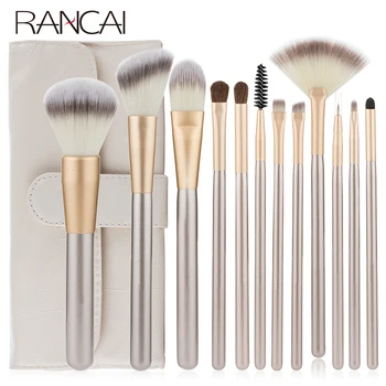 RANCAI 12pcs Makeup Brushes Set Foundation Powder Blush Eyeshadow Cosmetic Tools with LeatherMakeup Brushes with free shipping
RANCAI 12pcs Makeup Brushes Set Foundation Powder Blush Eyeshadow Cosmetic Tools with LeatherMakeup Brushes with free shipping