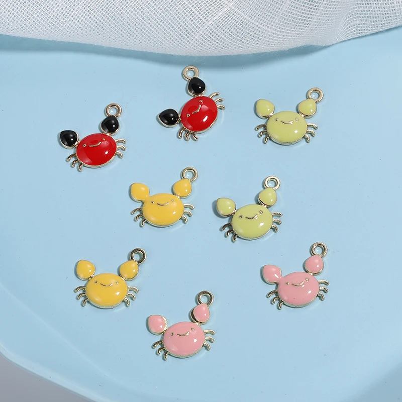 Jewelry diy handmade material package small alloy drip oil cute little crab homemade earrings earrings accessories
Jewelry diy handmade material package small alloy drip oil cute little crab homemade earrings earrings accessories