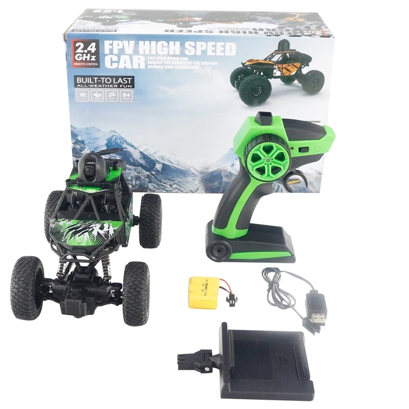 1:22 Mini FPV 720P Camera Electric Remote Control Climbing Car Beach Cross Country Car Boy Outdoor Toy Children's Toy Gift
1:22 Mini FPV 720P Camera Electric Remote Control Climbing Car Beach Cross Country Car Boy Outdoor Toy Children's Toy Gift