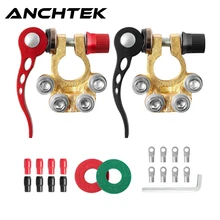 Anchtek Car Battery Terminals 12V Auto Battery Terminal Connector Battery Bornes Cable Terminal Adapter Copper Clamps Clip Screw
Anchtek Car Battery Terminals 12V Auto Battery Terminal Connector Battery Bornes Cable Terminal Adapter Copper Clamps Clip Screw