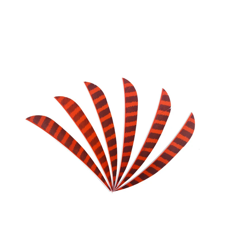 50Pcs Feathers Archery Arrow Turkey Shield Nature Fletching Striped Decoration Sports Outdoor Convenient Useful
50Pcs Feathers Archery Arrow Turkey Shield Nature Fletching Striped Decoration Sports Outdoor Convenient Useful