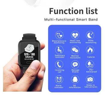 YH3 Smart Bracelet Sport Bluetooth Wristband Heart Rate Monitor Watch Activity Fitness Tracker Pedometer Smart Band PK Mi Band 2
YH3 Smart Bracelet Sport Bluetooth Wristband Heart Rate Monitor Watch Activity Fitness Tracker Pedometer Smart Band PK Mi Band 2
