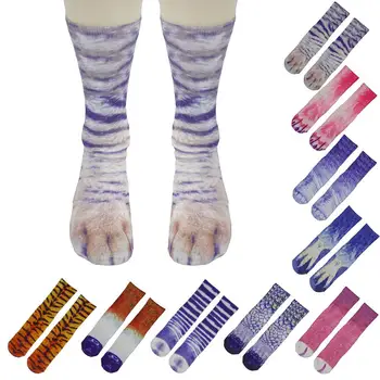 Funny Socks 3D Simulation Animal Paw Hoof Print Middle Tube Men Socks Women Soft Crew Socks
Funny Socks 3D Simulation Animal Paw Hoof Print Middle Tube Men Socks Women Soft Crew Socks