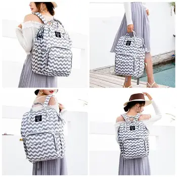 LEQUEEN USB Port Maternity Large Capacity Waterproof Nappy Bag Women Outdoor Travel Bag Mummy Nursing Backpacks Women Handbag 
LEQUEEN USB Port Maternity Large Capacity Waterproof Nappy Bag Women Outdoor Travel Bag Mummy Nursing Backpacks Women Handbag