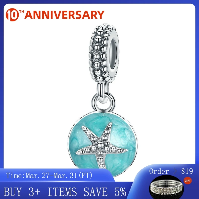 CodeMonkey Summer Collection 925 Sterling Silver Clear CZ Starfish & Sea Green Enamel Pendant Charm fit Bracelet Jewelry C136
CodeMonkey Summer Collection 925 Sterling Silver Clear CZ Starfish & Sea Green Enamel Pendant Charm fit Bracelet Jewelry C136