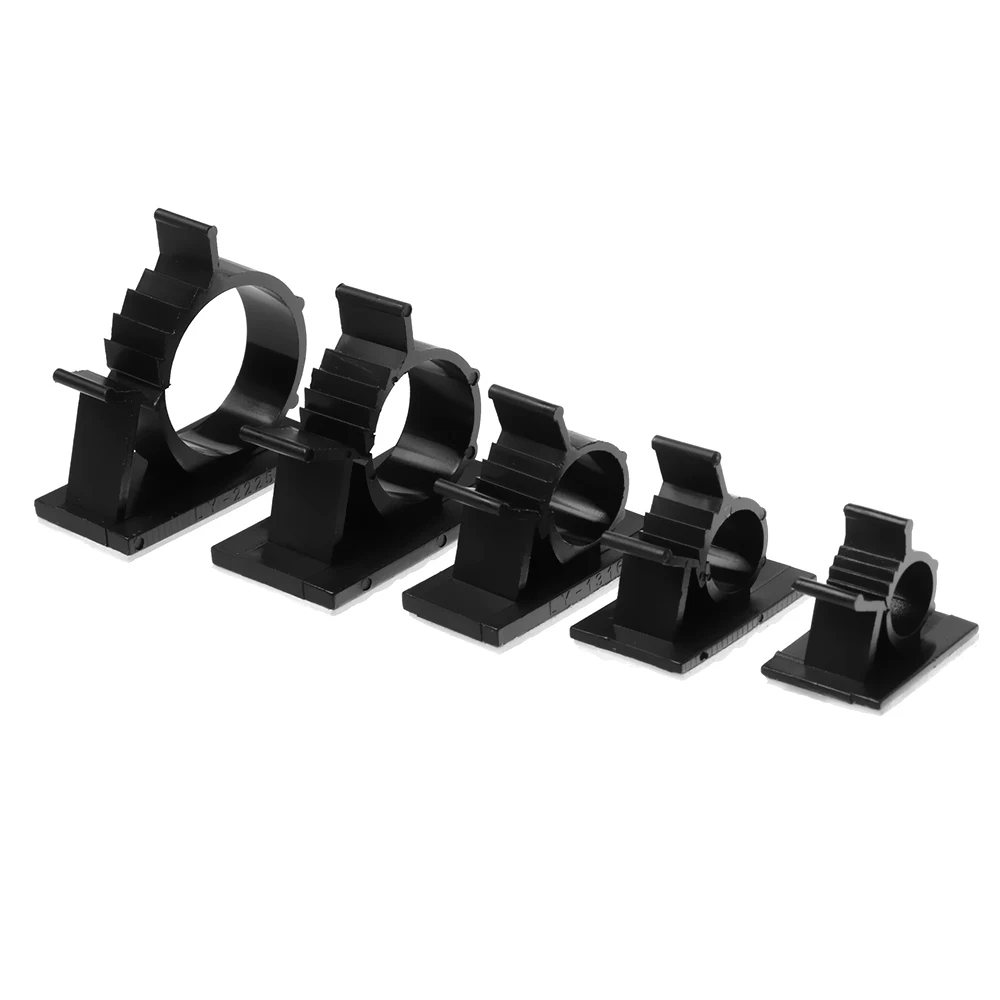 10 PCs Self-Adhesive Cable Clips Plastic Buckle Line Cable Management Clips Black White Fastener Practical Cable Clips Organizer
10 PCs Self-Adhesive Cable Clips Plastic Buckle Line Cable Management Clips Black White Fastener Practical Cable Clips Organizer